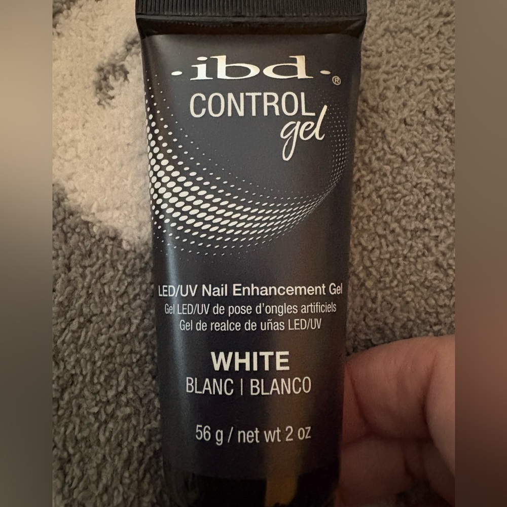 -Ivd Control Gel LED/UV Nail Enhancement Gel - White